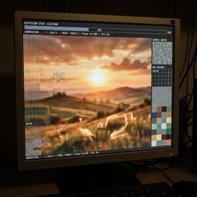 Sunset landscape